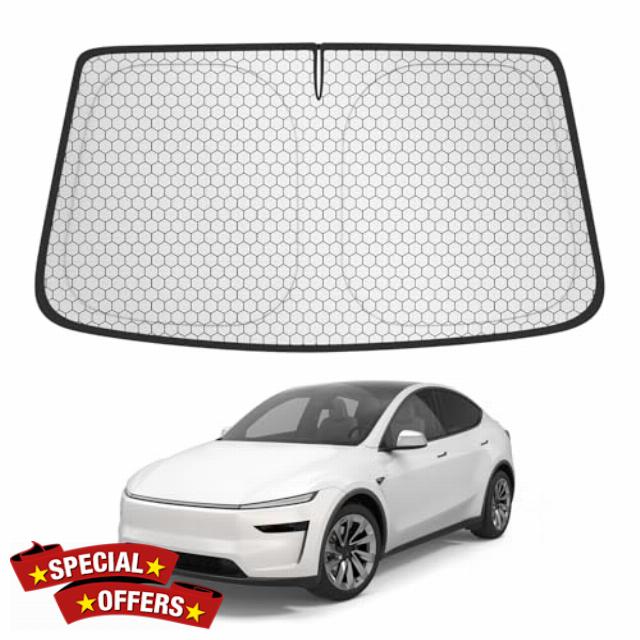 Custom Fit Sunshade for Tesla Model 3 & Model Y (2017–2026)