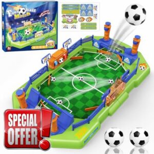 Mini Foosball Table Soccer Board Games for Kids 3-12