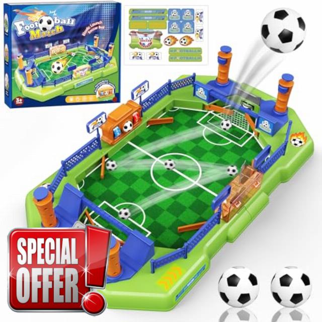 Mini Foosball Table Soccer Board Games for Kids 3-12