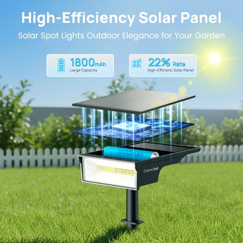 3 Color Solar Garden Light