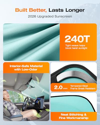 99% UV Protection and Heat Insulation