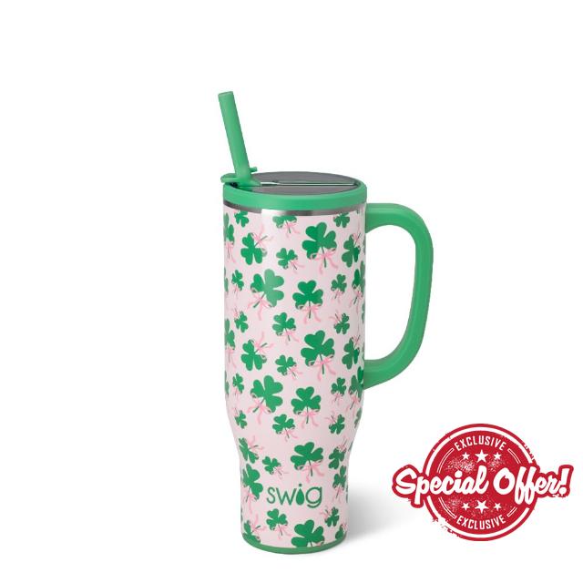 Swig Life 30oz Insulated Mega Mug with Handle & Straw
