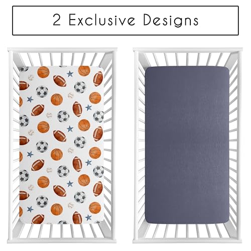 Toddler Room - Standard Size 100% Cotton Sheet Set (Solid Blue