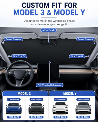 No-Gap Windshield Sun Shade