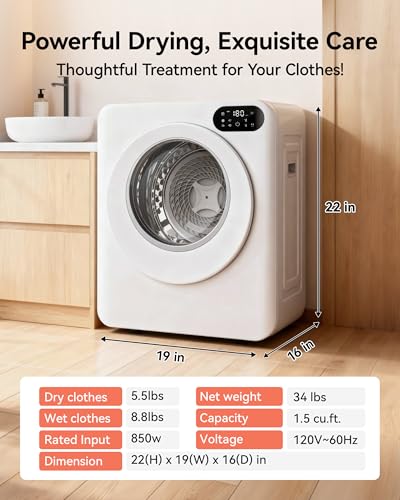 850W Protable Dryer Machine
