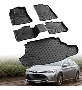 Compatible with Toyota RAV4 2026 Hybrid(Not Fit Plug-in Hybrid) Floor Mats & Cargo Liner with Bac...