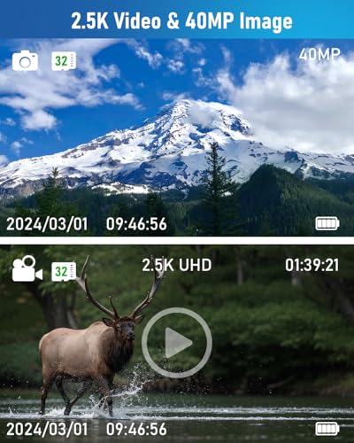 and Outdoor Adventures with 32GB SD Card - S555