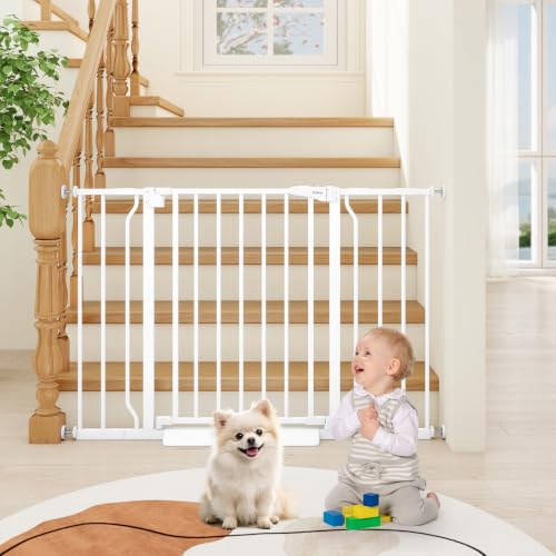 Auto Close Dog Gate Indoor No Drilling