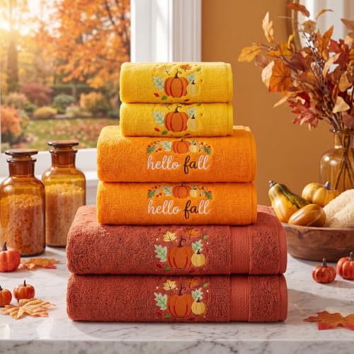 Rust Orange 100% Cotton