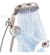 RAINVISTA High Pressure Rain Showerhead Combo Matte Black
