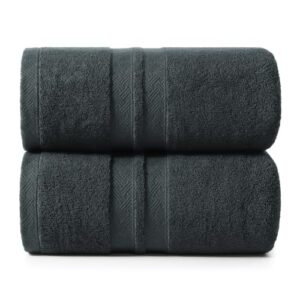 100% Cotton Super Soft - Gray | Extra-Large 63 × 31Inches