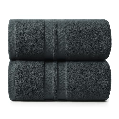 100% Cotton Super Soft - Gray | Extra-Large 63 × 31Inches