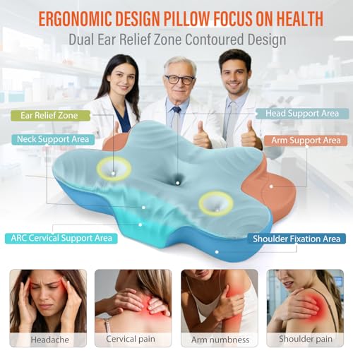Ergonomic Neck Support for Side
