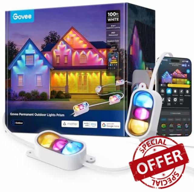 Govee Permanent Outdoor Lights Prism