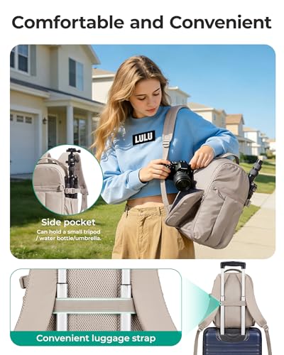 Brown | Puffy Camera Bags for Photographers