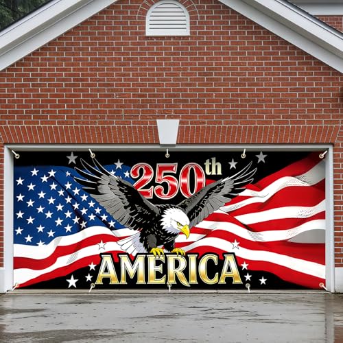 Patriotic American Flag with Red Rose Wreath Cover