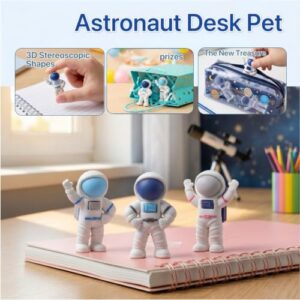 3D Astronaut Figurine Erasers