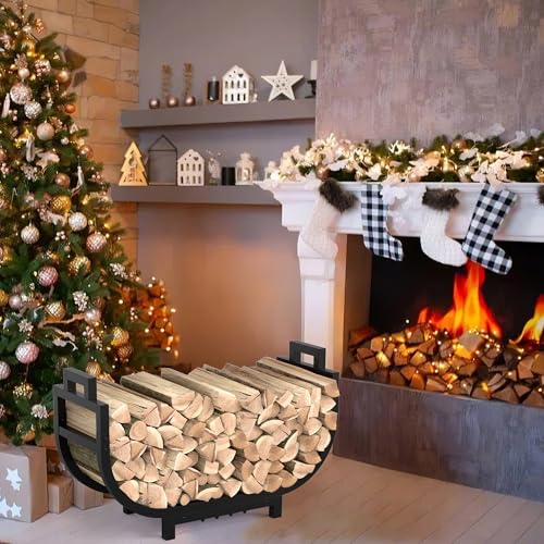 Rustproof Firewood Storage Organizer Tool