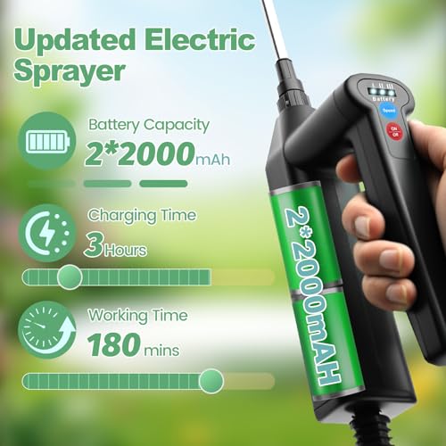 Rechargeable Automatic Pump Sprayer for Lawn