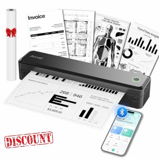 A8 Portable Thermal Printer