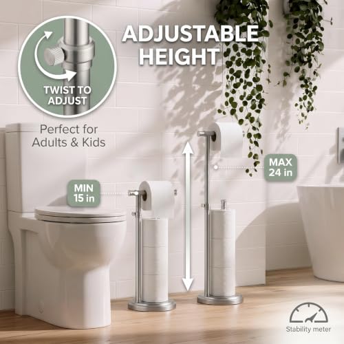 Stand for Floor with Weighted Base