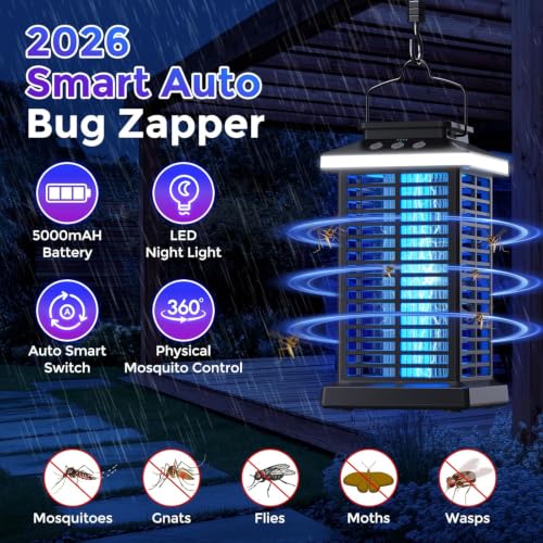 4000V Electric Fly Zapper for Outside