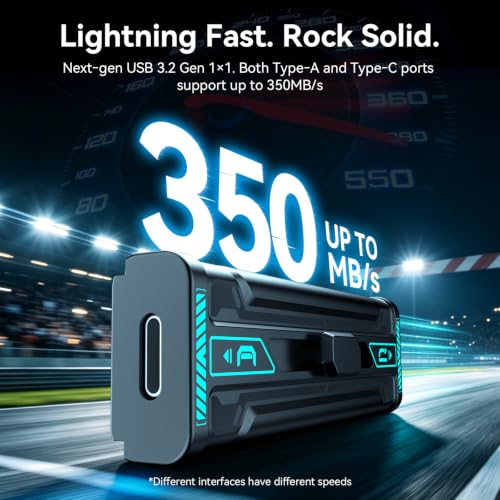 USB 3.2 Gen1+USB C Stick with Dual Ports