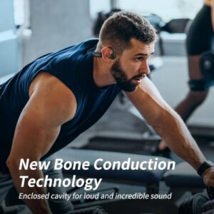 2026 Upgrade Open Ear Headphones with Mic