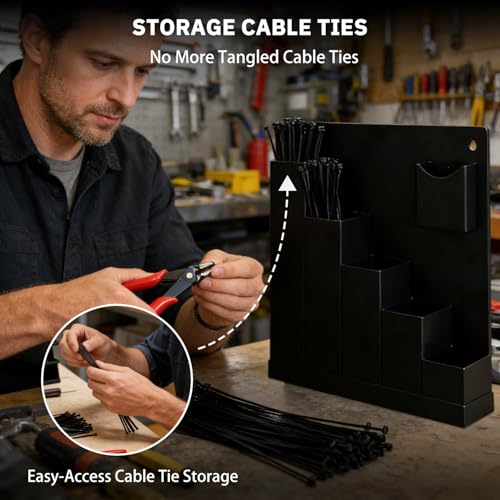 keeps cables tidy.