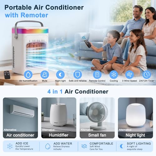 Sound ≤30dB Mini AC Unit