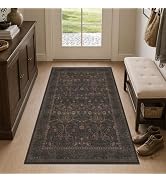 Dark Brown 2x3 Washable Entry Rug, Throw Small Rugs for Entryway Kitchen Bathroom Indoor Door Mat...