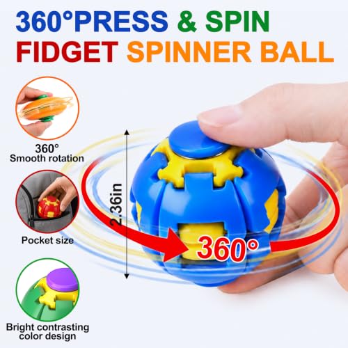Sensory Fidget Toys for Adults Teens Boy Girl Gifts Anxiety Stress Relief Fidgets Office Desk Toy for Autism ADHD Fidget Ball