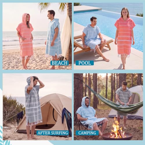 L | Cotton Surf Poncho