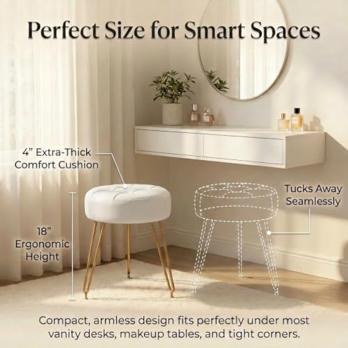 Makeup Dressing Table Seat for Bedroom