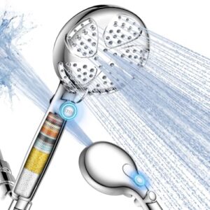 High Pressure Shower Heads with Filters                                                          7 Mode