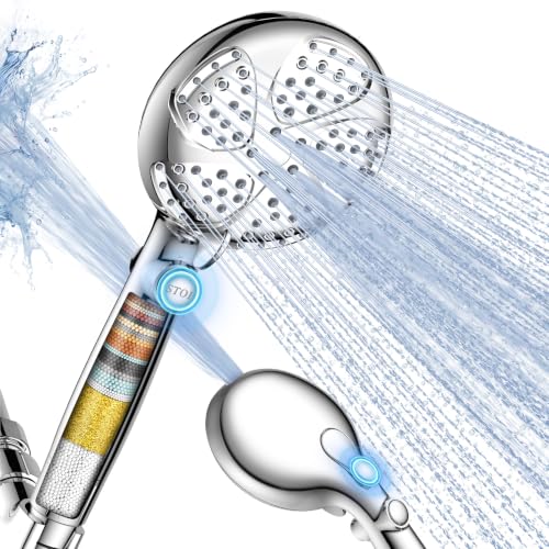 High Pressure Shower Heads with Filters                                                          7 Mode