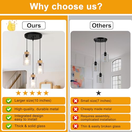 Black Pendant Lights Kitchen Island