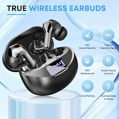 Noise Cancelling Mic Ear Buds with 50H Playback