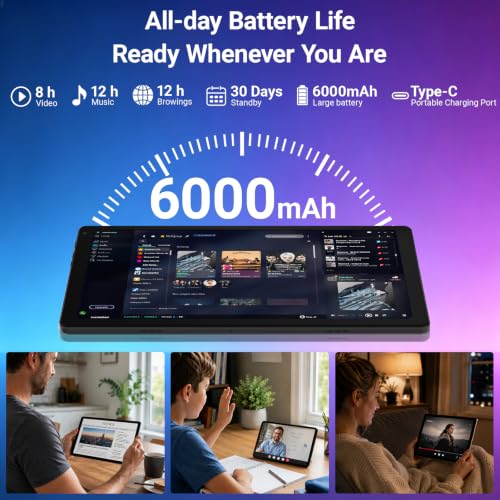 6000mAh 12H Battery