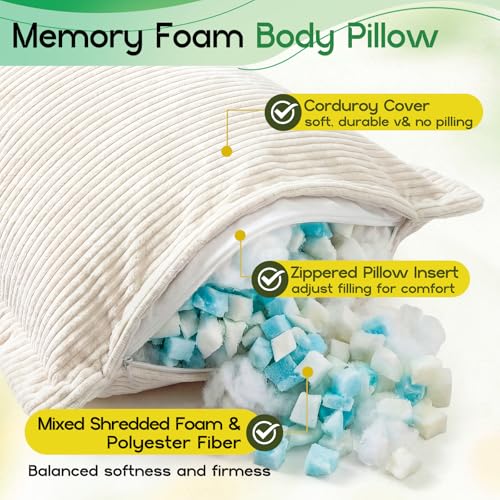 Long Pillow for Bed