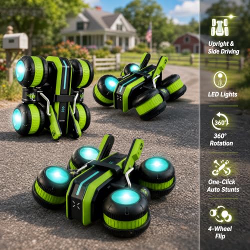 2.4GHz 4WD Remote Control Drift Car Upright & Side Driving