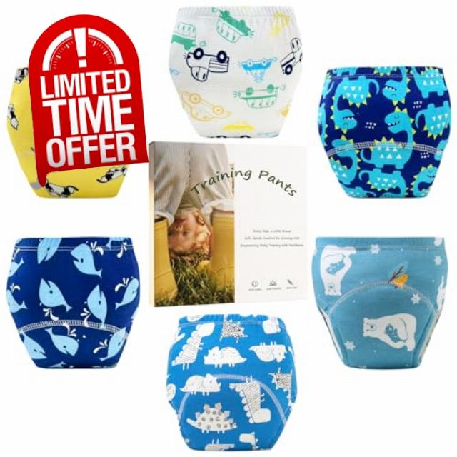 Upairy Training Pants for Boys Girls | Toddler Potty Training Underwear