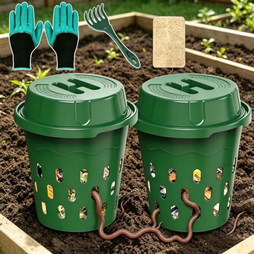 Sealed Odor-Free Yard Waste Converter with Full Accessories