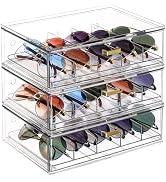 LALOBLUE Acrylic Desk Organizer with Drawer and Vertical File Holder, Desk Organizers and Accesso...
