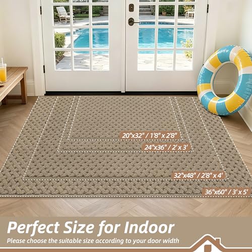Beige | Absorbent Dog Doormats