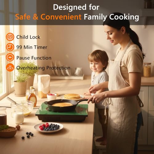 One Burner Radiant Ceramic Cooktop