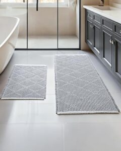 Non Slip Bathroom Rugs Sets 2 Piece