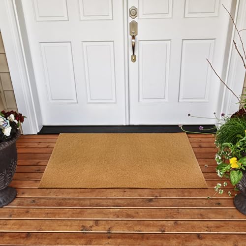 Non-Slip Rubber Backing Welcome Mats for Indoor/Outdoor Front Porch Entryway (30x17 Inch)