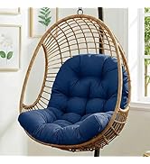 1 MIDDLE ONE Porch Swing Cushions, Memory Foam Outdoor Replacement Cushion for Patio Swing Furnit...