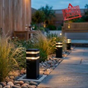 Wired Ground Lights Outdoor Waterproof IP65 Super Bright Starburst Shadow Pattern E27 Socket Light